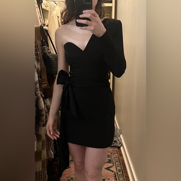 NWT NBD Monsieur Mini Dress in Black / Revolve - Picture 9 of 10